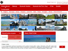 Tablet Screenshot of oswiatatravel.pl